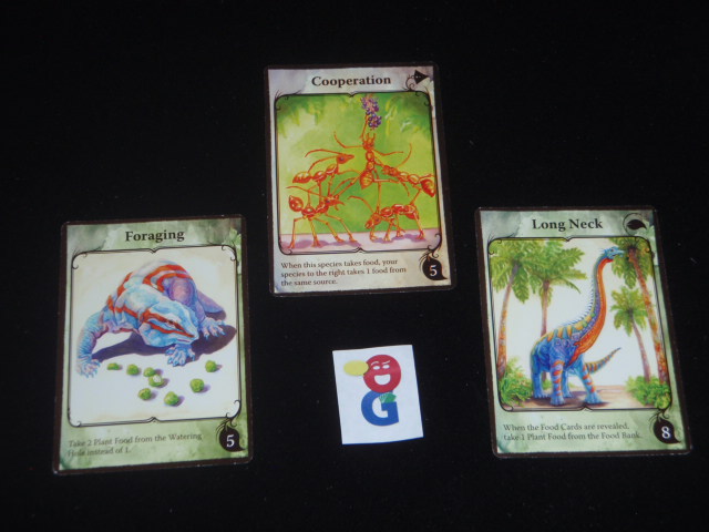 Example of trait cards that help you eat better